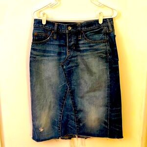 Gap jean skirt, limited edition.